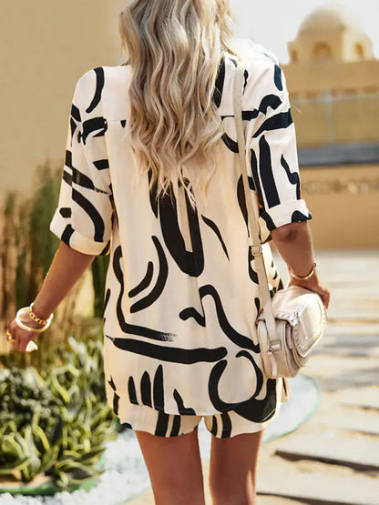 Abstract Summer Co-ord Set
